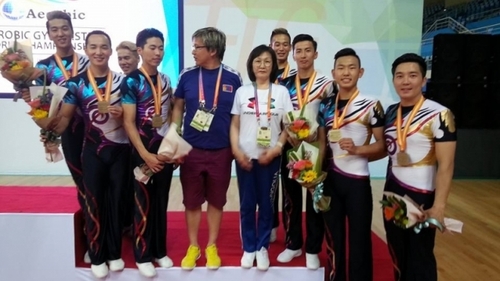 Монголын аэробикийн тамирчид хүрэл медаль хүртлээ